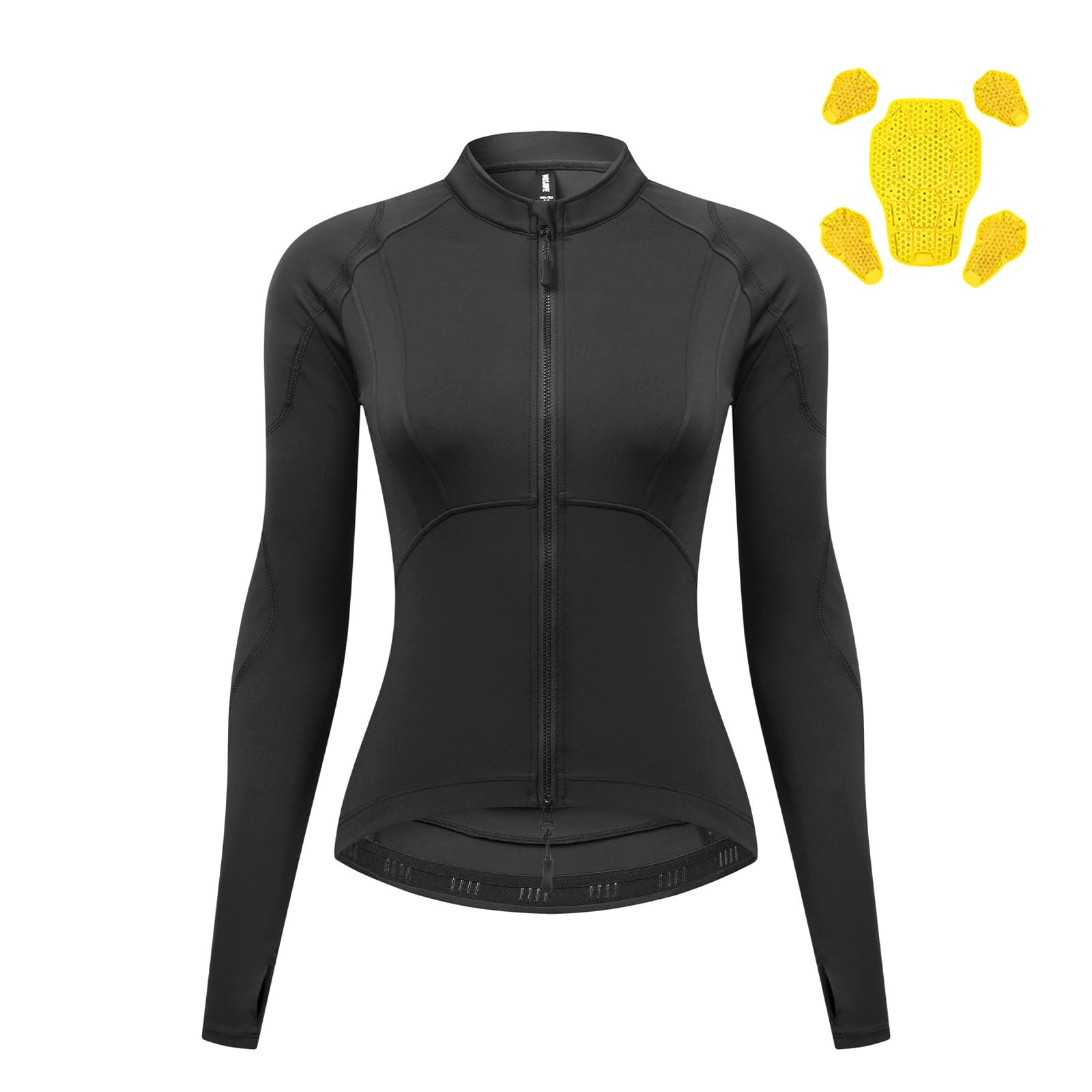 Veste De Moto Pour Femme Avec Protections Amovibles, Sous-couche Respirante À Séchage Rapide, Veste De Protection Réfléchissante Pour La Conduite En Ville Et Les Longs Trajets