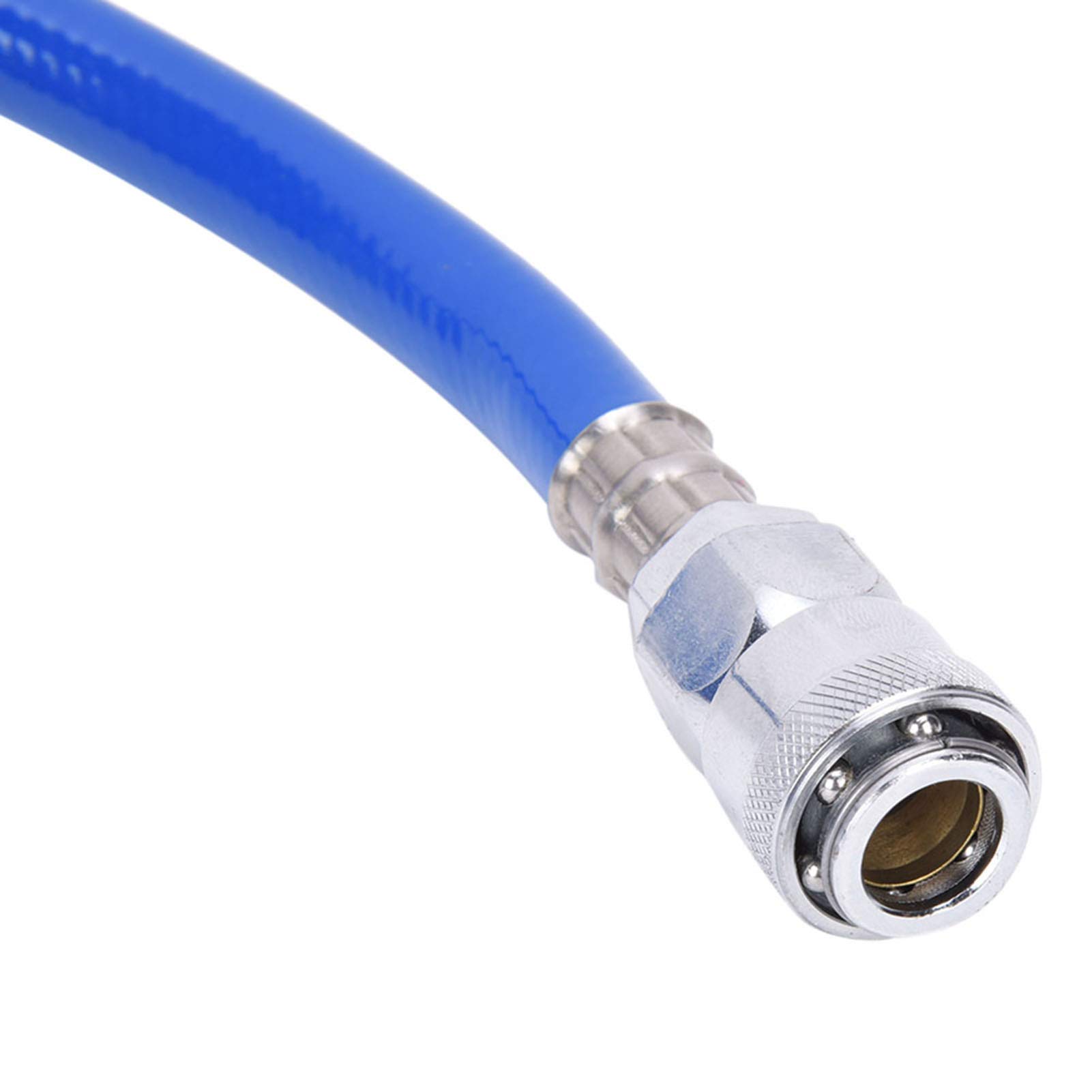 Manguera de aire del compresor, PVC 15 m (50 pies) azul 20bar 60kg/cm² (850 psi) Accesorios de herramientas neumáticas