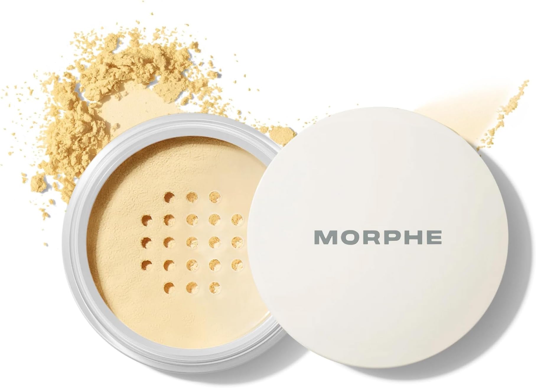 Bake & Set Setting Powder - Lightweight, Talc-Free Finishing Powder for Face Makeup with a Soft, Natural Finish - Minimizes Shine for Up to 24HR - Banana (0.31 oz)