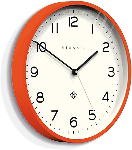 Miniatura 2 de NEWGATE Reloj de pared con eco número tres  Reloj de pared analógico  Reloj moderno  Reloj de pared de cocina  Reloj de pared redondo  Fácil de leer