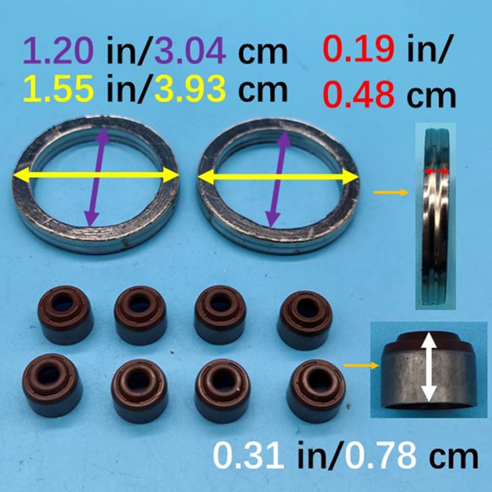 Full Complete Gasket Set Kit for Kawasaki Brute Force 650 KVF650 2006-2013 Brute Force 750 KVF750 2005-2011 Teryx 750 KRF750 2008 2009 2010 Z1215
