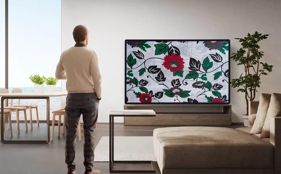 Image of Homeify Printed Smart LED TV Cover for 55 inches (All Model)