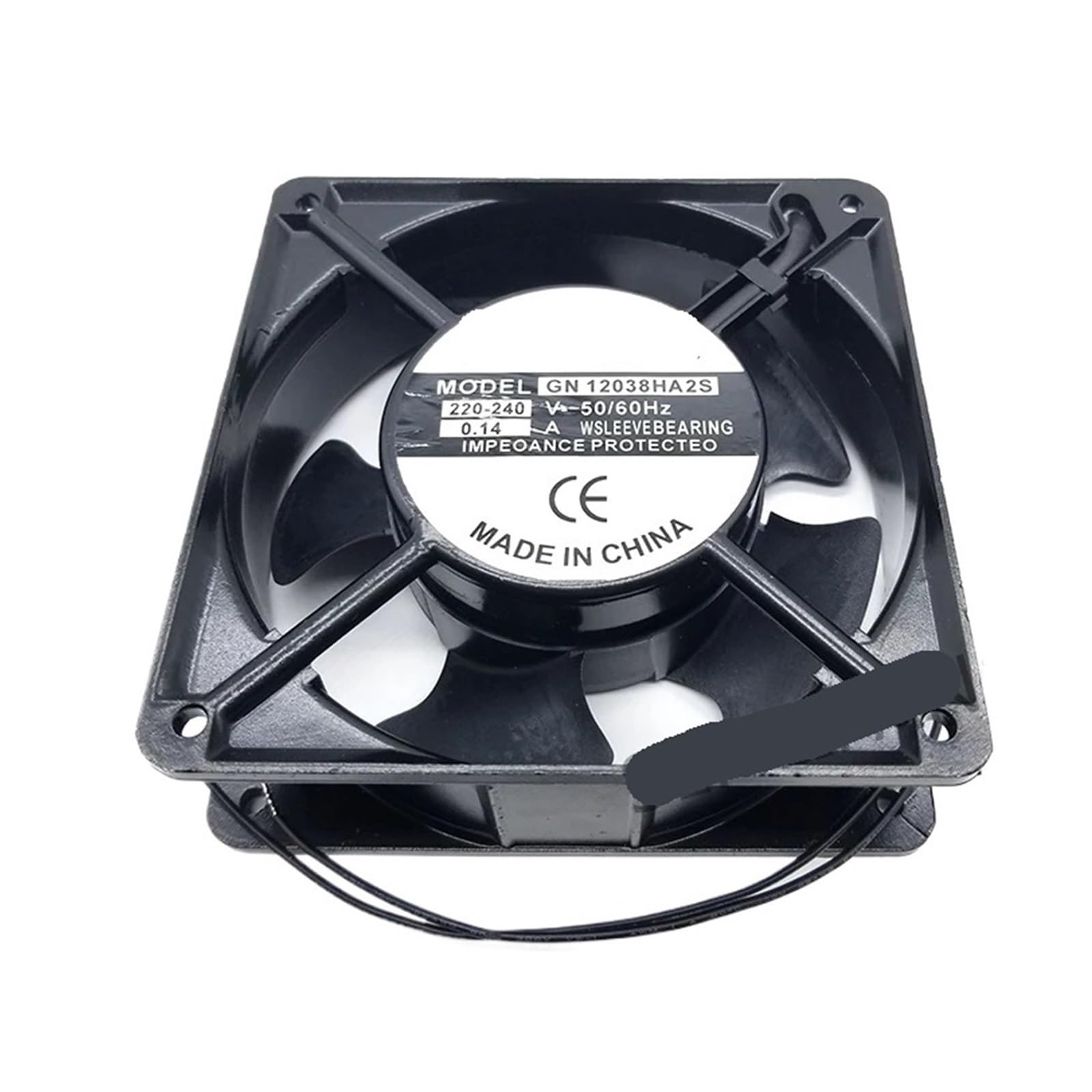 YMUGUEGH GN12038HA2S 220V-240V 50/60Hz 0.14A 12038 cooling fan