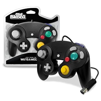 Old Skool GameCube/Wii Compatible Controller - Black