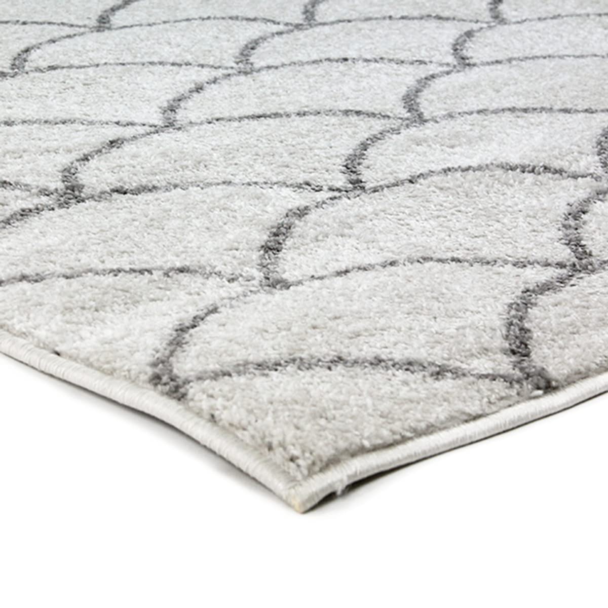 Thedecofactory Venise - Tapis Motif Rosace Ethnique écru 133x190