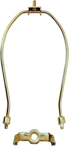 Miniatura 6 de urbanest Heavy Duty Arpa Fitter para Shades de lámpara con sillín, 3colores 6Tamaños, negro