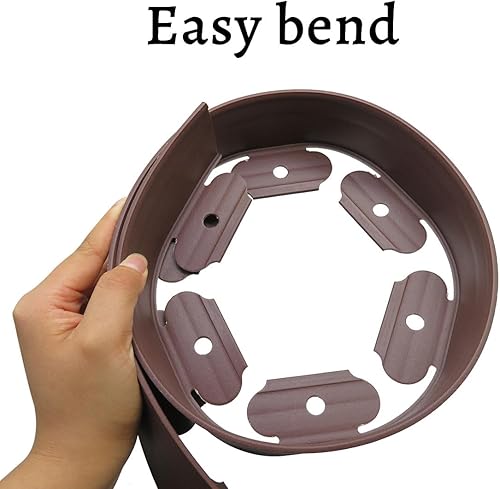 Miniatura 6 de Borde de paisaje sin excavación, borde de cama de flores, borde de jardín, borde de jardín, borde de paisajismo, borde de goma, borde de jardín,