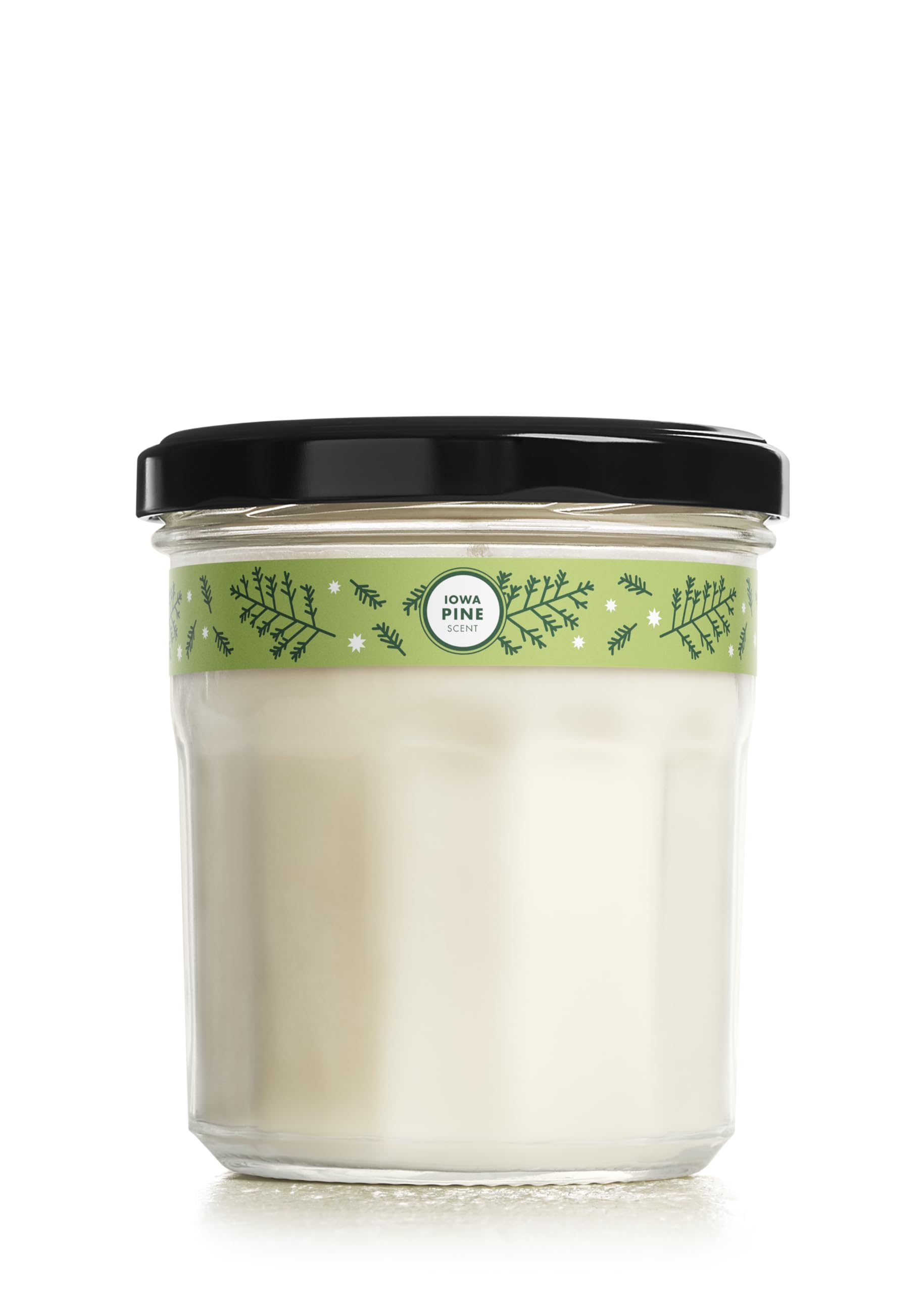 Mrs. Meyer's Scented Soy Aromatherapy Candle, 35 Hour Burn Time, Made with Soy Wax and Essential Oils, Iowa Pine Scent, 7.2 oz