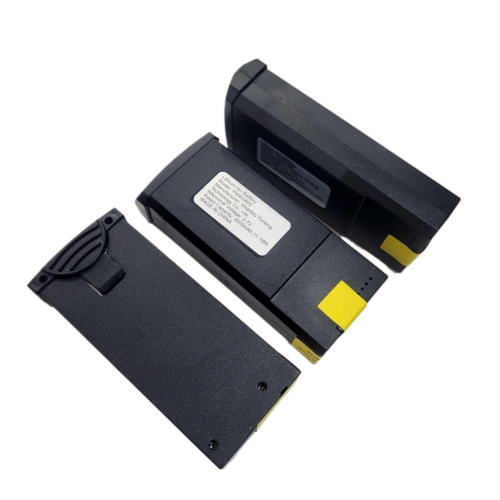Repuestos de batería Lipo de 3,7 V 3000 mAh, compatibles con Accesorios de batería Originales for Drones RC Quadcopter M66MAX sin escobillas(2PCS)