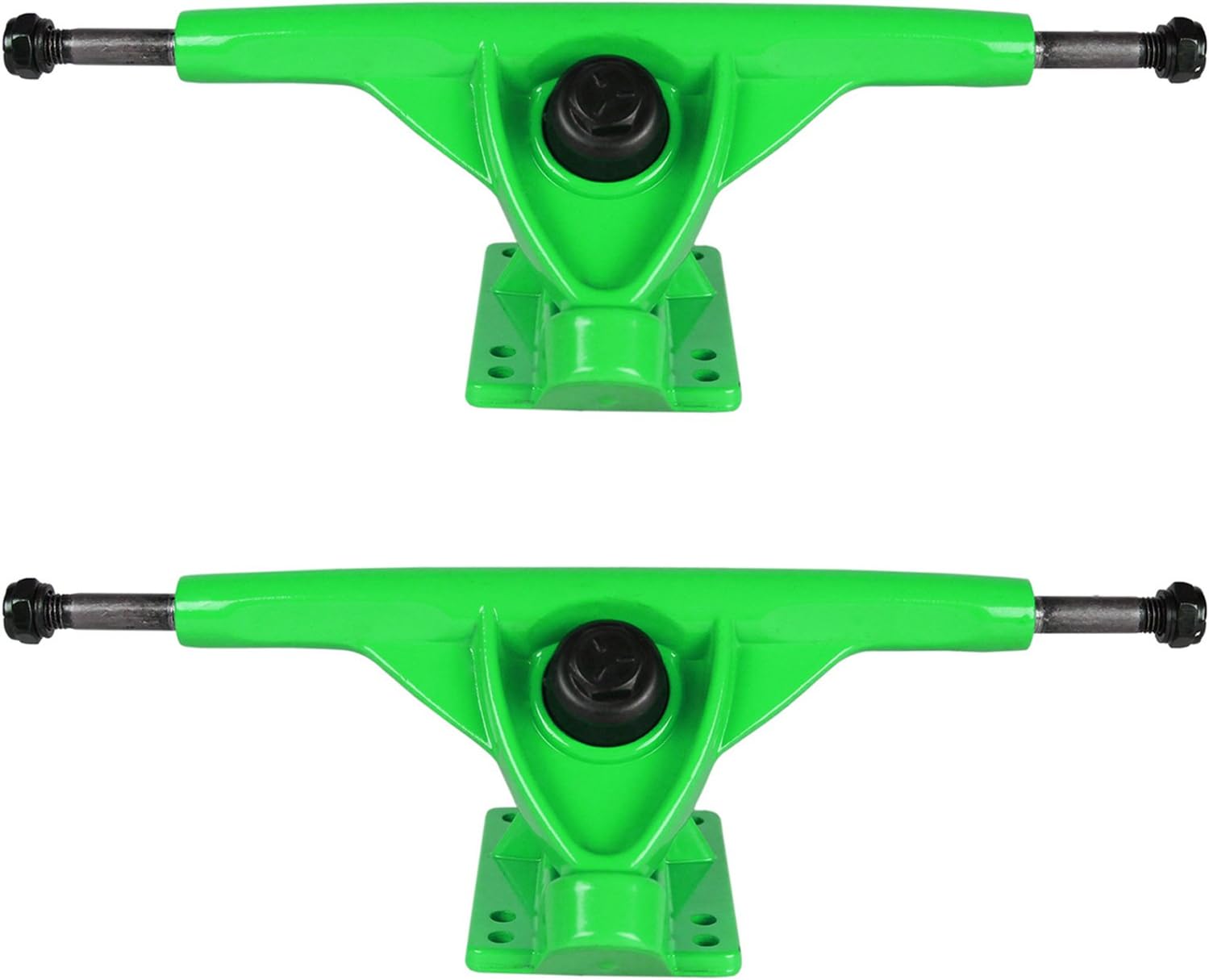 Havoc Longboard Trucks 180mm Reverse Kingpin Green (Pair) Skateboard