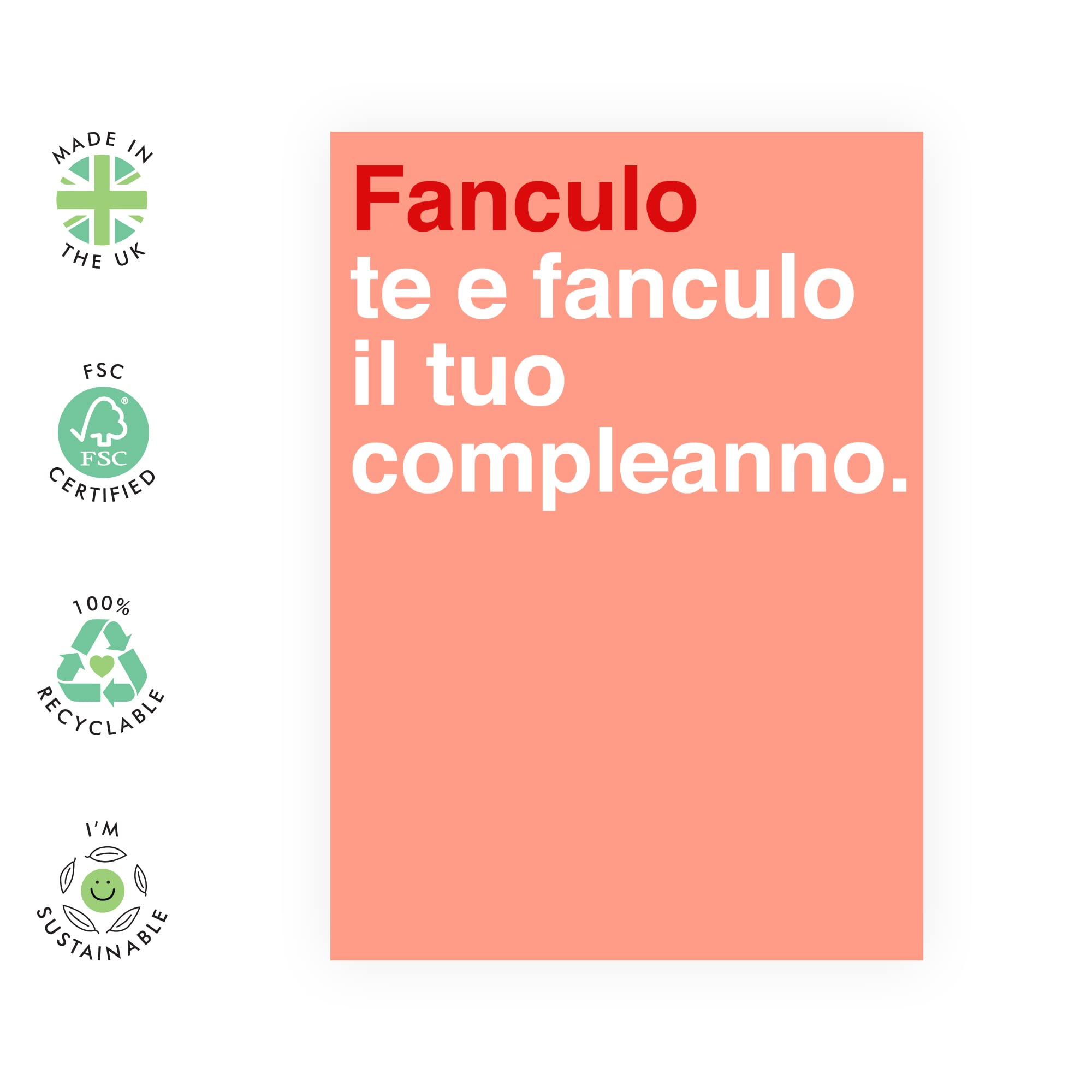 Biglietto Auguri Compleanno Divertente 'Avo Great Bday', Con Adesivi, 145x145mm, Per Lei E Lui, Central 23