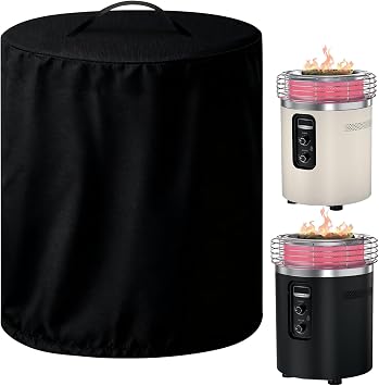 Fire Pit Cover For Ninja Fireside 360,Ninja Outdoor Fire Pit Cover 600d Oxford With Pvc Backing,Waterproof, Dustproof, And Uv Resistant,Compatible For Ninja Fireside360 Outdoor Heater