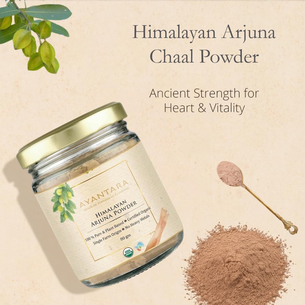 Himalayan Arjun Chaal Powder - 80g | for Healthy Heart, Immunity — Amazon image 8