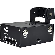 Waveshare Metal Case Type C for Jetson Nano Developer Kit and B01 Version, with Camera Holder, Cooling Fan