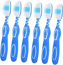 6Pcs Mini Toothbrushes with Soft Bristles and Short Handles for Prison Use Portable Oral Hygiene Tools for Adults and Boys and Girls