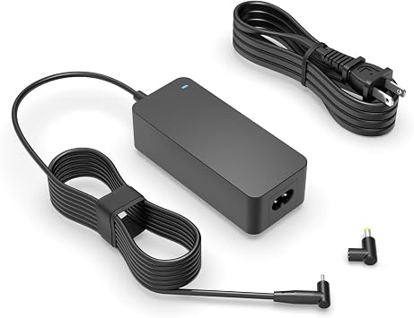 Superer 65W Laptop Charger Fit for Acer Aspire 1 3 5 A515-44 A515-45 A515-46 A515-54 A515-54G/54QQ A515-55 A515-56 A514-54 A315-23/23P A315-24P/R7VH A315-24PT A315-58 A315-59 AG15-31P Power Cord