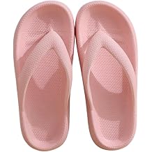 Flip Flops for Women,Soft Non Slip Thick Cloudies Slides Slippers,Unisex Comfy Lightweight Beach Flip Flops
