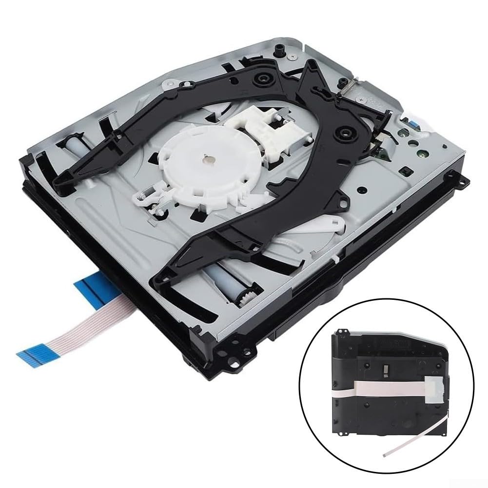 Per lettore Blu-ray per PS4 CUH-7015A 7015B metallo per Blu-ray | Alloggiamento in metallo, connessione stabile, per CUH-7015A/B, risolve i problemi di lettura, nessun accessorio