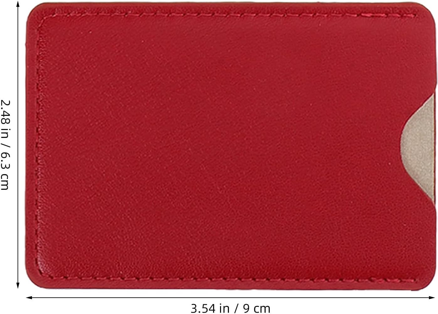 5pcs Nfc Anti Theft Card Sleeve PU Protective Holder for Ids