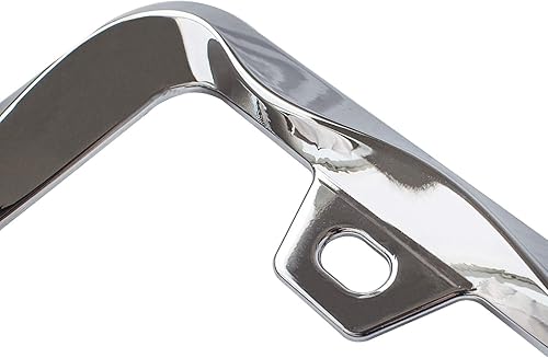 Miniatura 8 de creathome 3D - Marco para placa de matrícula con diseño de ondas, de aleación de zinc puro