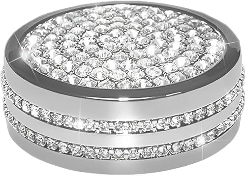 Miniatura 1 de Angelguoguo Cubierta de botón de control multimedia de control central de automóvil plateada para Mercedes Benz ABE W212C W204CLAGLAGLKGLEMLGL Class