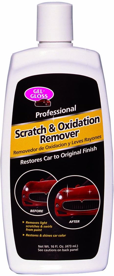 Gel-Gloss Auto Scratch and Oxidation Remover - 16 oz.