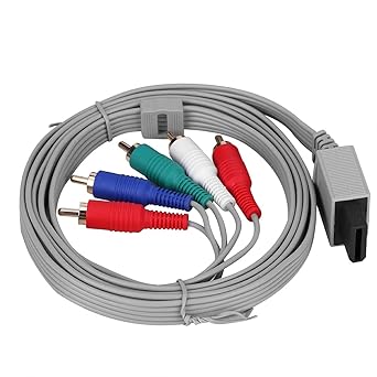 Wedinard Change Audios Cable, Flexible PVC Jacket AV Video Adapter Environmentally Friendly Color Coded Connectors Clearer Picture for U Gaming System