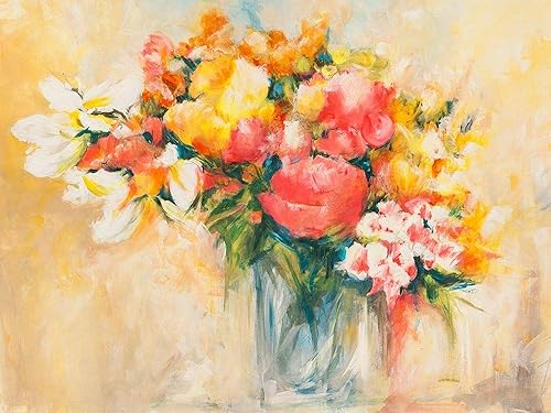 Posterazzi PDX3LB5368SMALL Bouquet destate Laura Banfi Poster Print, 24 x 18, Multicolor