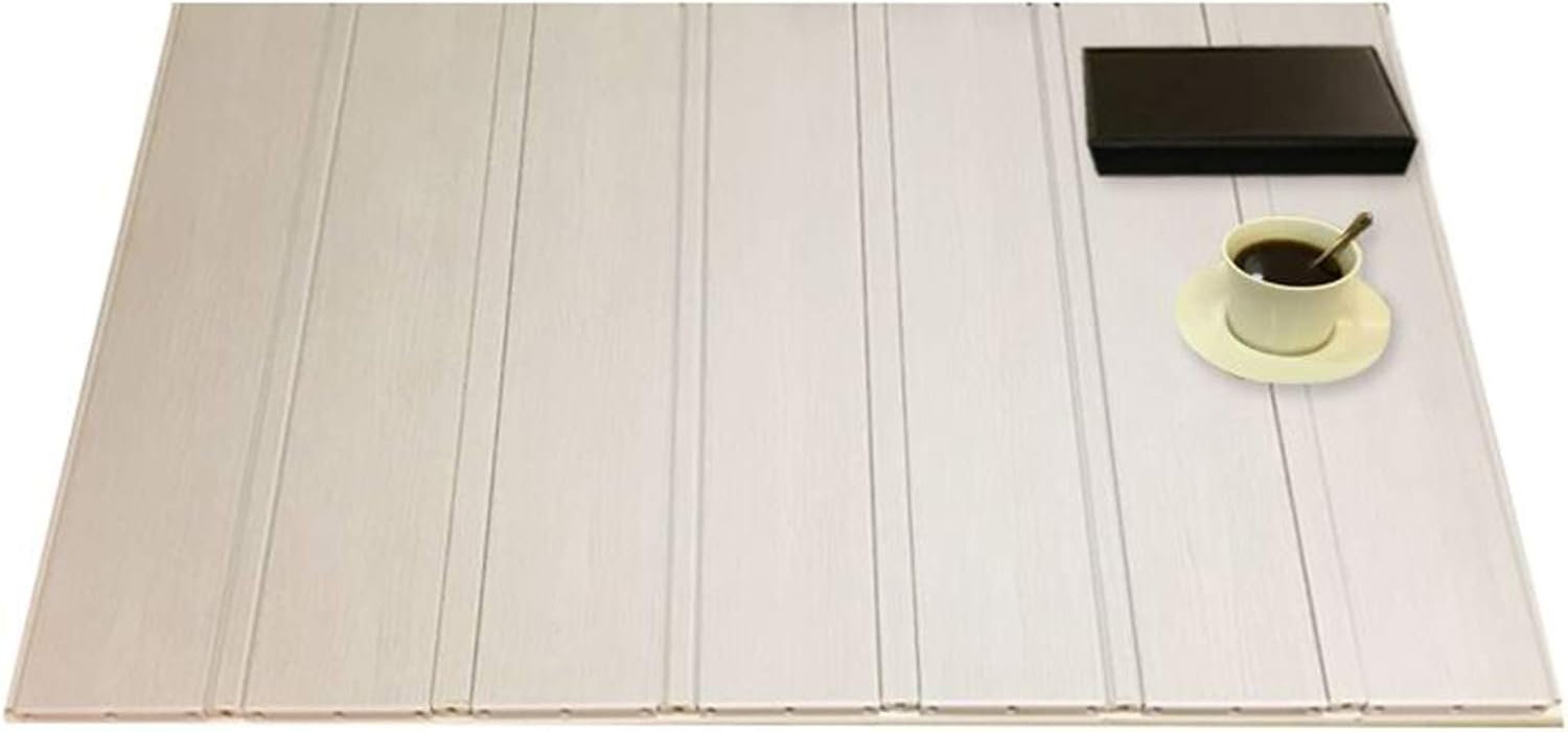 Bathtub Cover Dustproof Bath Lid Folding Bathtubs Tray for Watching Movies Reading Books Thickness 1.2 cm 22 Size Optional (Color : White Size : 165cmX75cmX1.2cm) (White 180cmX70cmX1.2cm)