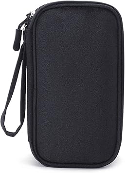 Diabetic Supplies Bag Travel Case Organizer for Insulin Pens, Blood Sugar Test Strips, Glucose Meter, Lancets, Lancing Device, Needles, Syringes, Alcohol Wipes, Diabetes Testing Kit Case (Black)