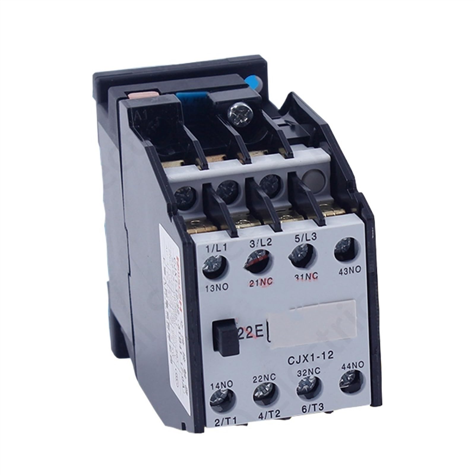 RCGKNNMUZ AC Contactor CJX1-12/22 12A 2NO+2NC AC220V 380V 110V 36V 24V(Ac380v)