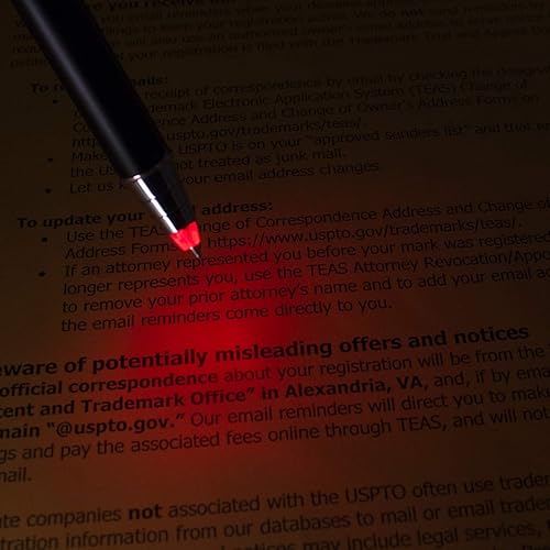 Miniatura 3 de Penyeah Linterna LED, luz para bolígrafo con punta de lápiz capacitivo, multifuncional, pantalla táctil capacitiva, útil para tocar leer o escribir,