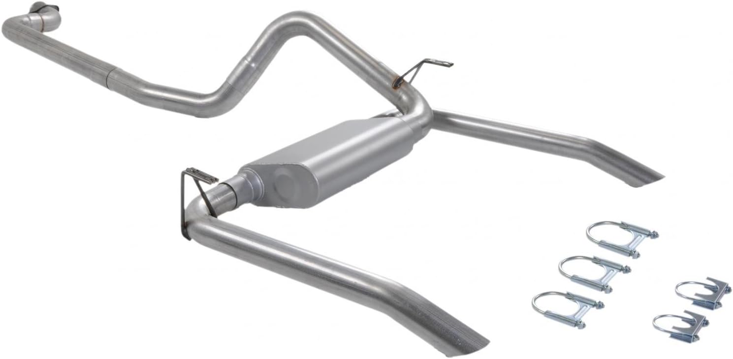 Flowmaster 17143 American Thunder Cat-Back Exhaust Kit 3 Inch Aluminized Steel Compatible with 1993-1995 Chevy Camaro and Pontiac Firebird with 5.7L LT-1 engine.