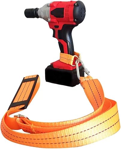 Miniatura 6 de Llave de taladro de impacto inalámbrica, correa de hombrosoporte para el conductor, arnés de hombro portátil, desmontable, correa, eslinga, cordón