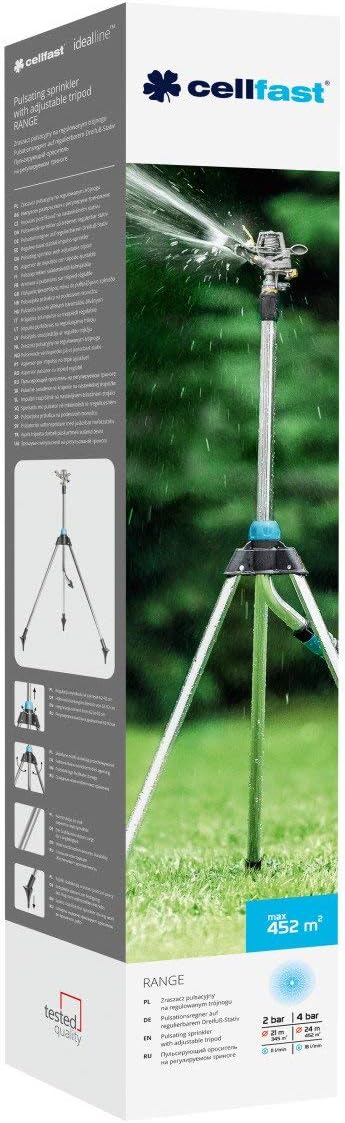 Cellfast IDEAL Pulsation Sprinkler - Blue - Image 4