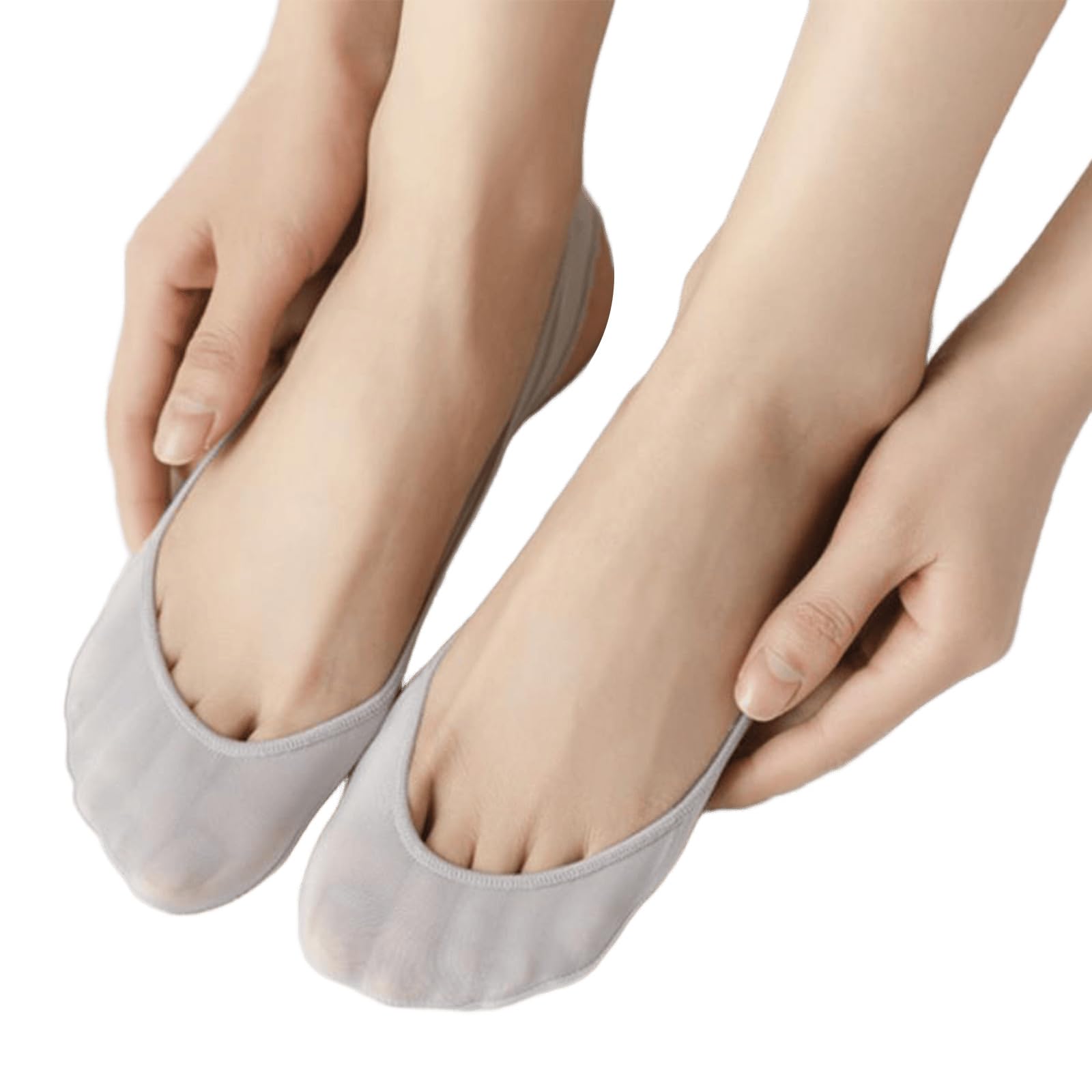 Qsvbeeqj Women's Of Foot Cushion Sock Metatarsal Pads Slings Toe Toppers Socks Forefoot Pads Socks Anti Slip Relief Liner Sock