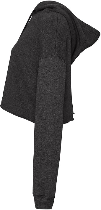 BELLA+CANVAS Women's Sponge Fleece Cropped Fleece Hoodie BC7502