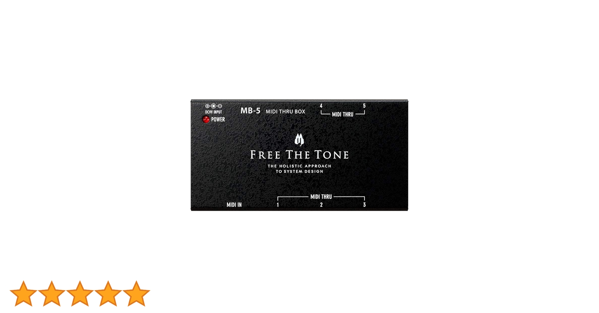 フリーザトーン　MB-5 Free The Tone MB-5 MIDI THRU BOX｜ミュージックランドKEY