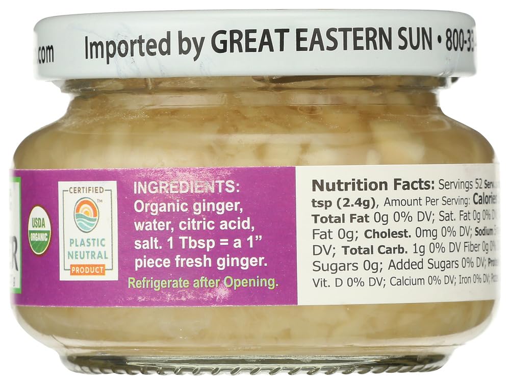 Organic Chopped Ginger