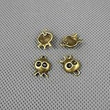 20 PCS Jewelry Making Charms Findings Supply Supplies Crafting Lots Bulk Wholesale Antique Bronze Tone Plated 60225 Sunny Doll Elf ET