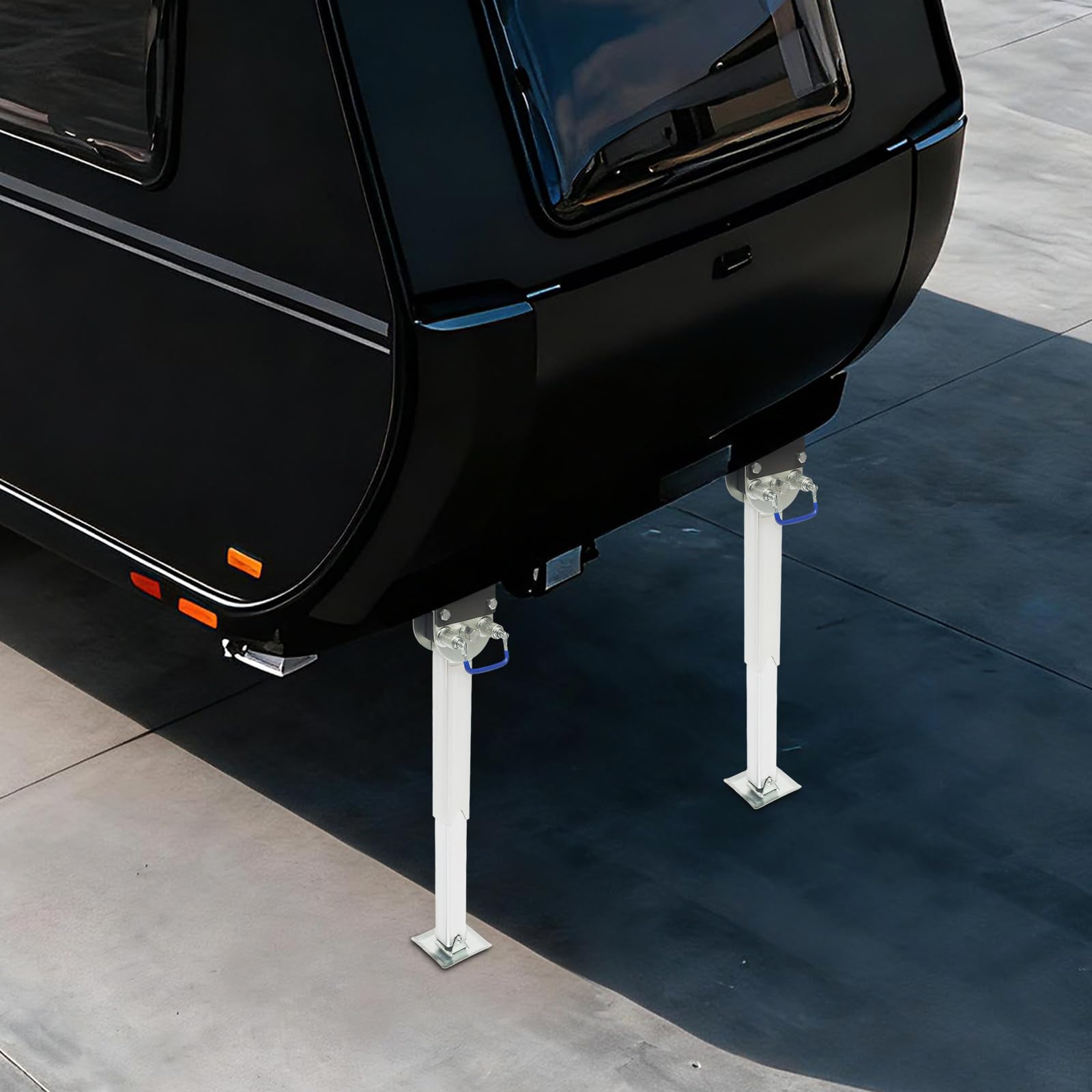 Stabilisierungsstütze, 440-700mm Stützfüße für Wohnmobile, verstellbare Stütze für Wohnmobilanhänger für Dumper, Wohnwagen, Wohnmobile