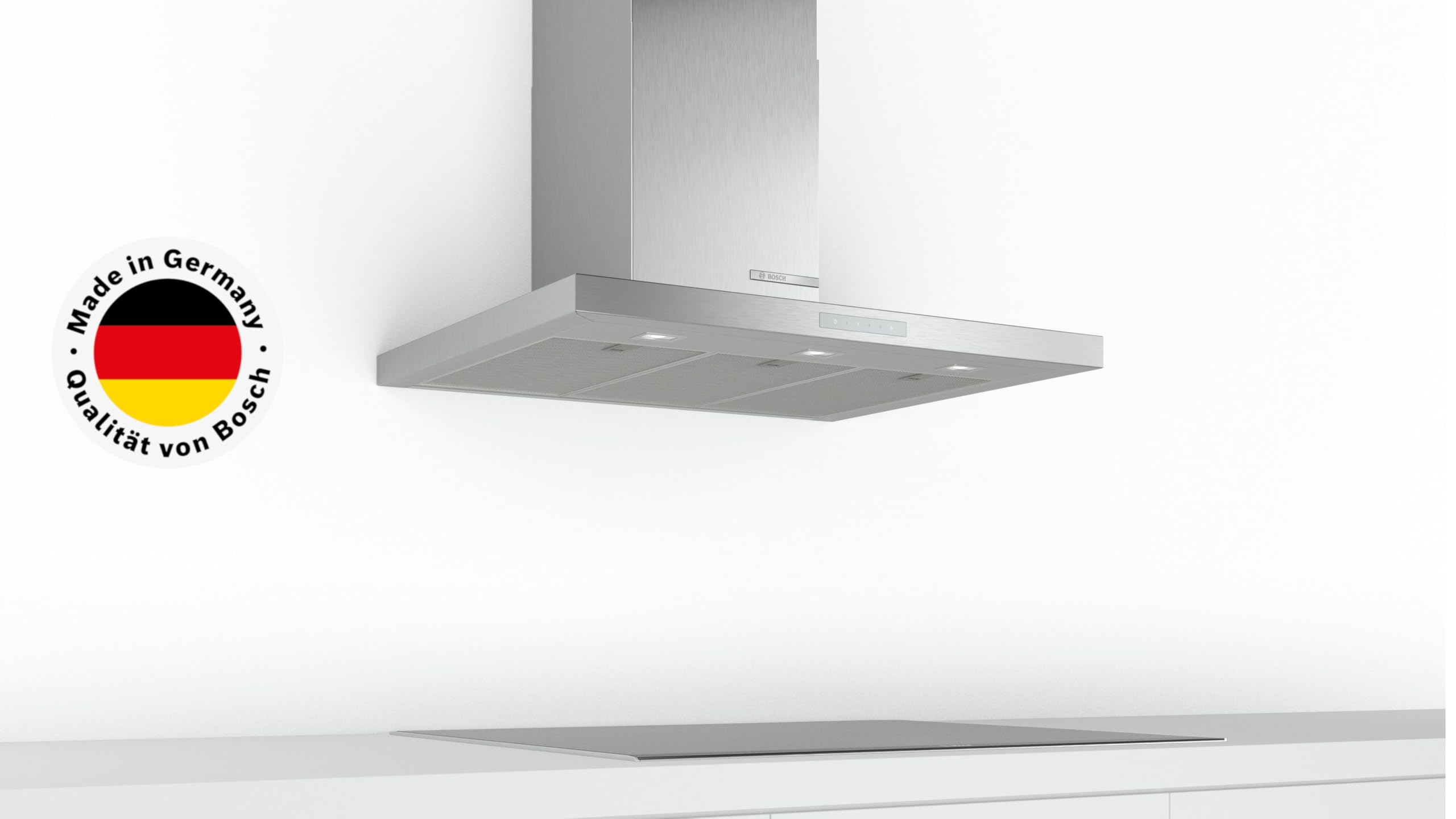 Bosch Serie 6 DWB97CM50 Wandesse 90 cm Umluft Abluft EcoSilence Drive LED DirectSelect