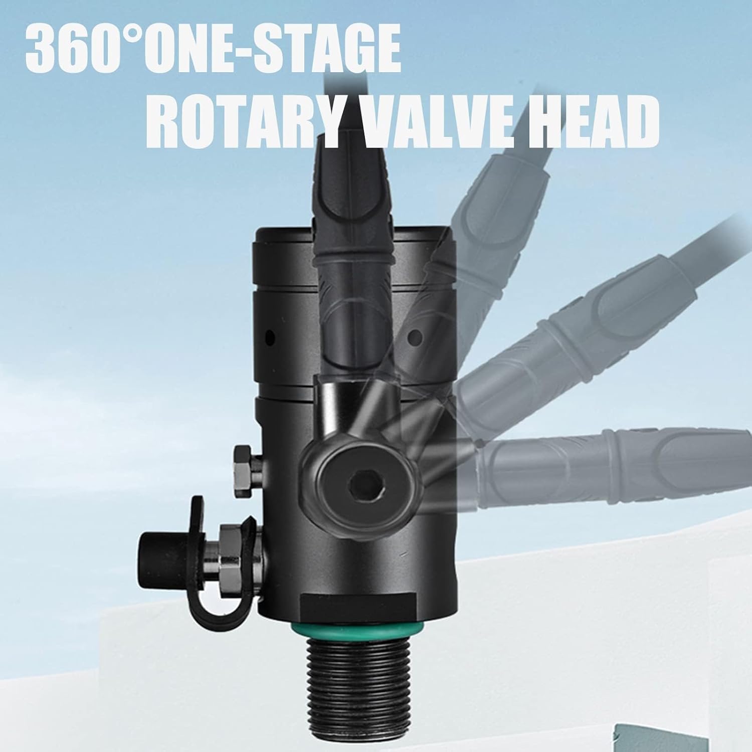 GOYOJO Scuba Tank Kit Portable, 2L Diving Tank Pump Adult with Diving Glasses & Vest, for Underwater Exploration Emergency Rescue Work Diving Tanks Underwater Device