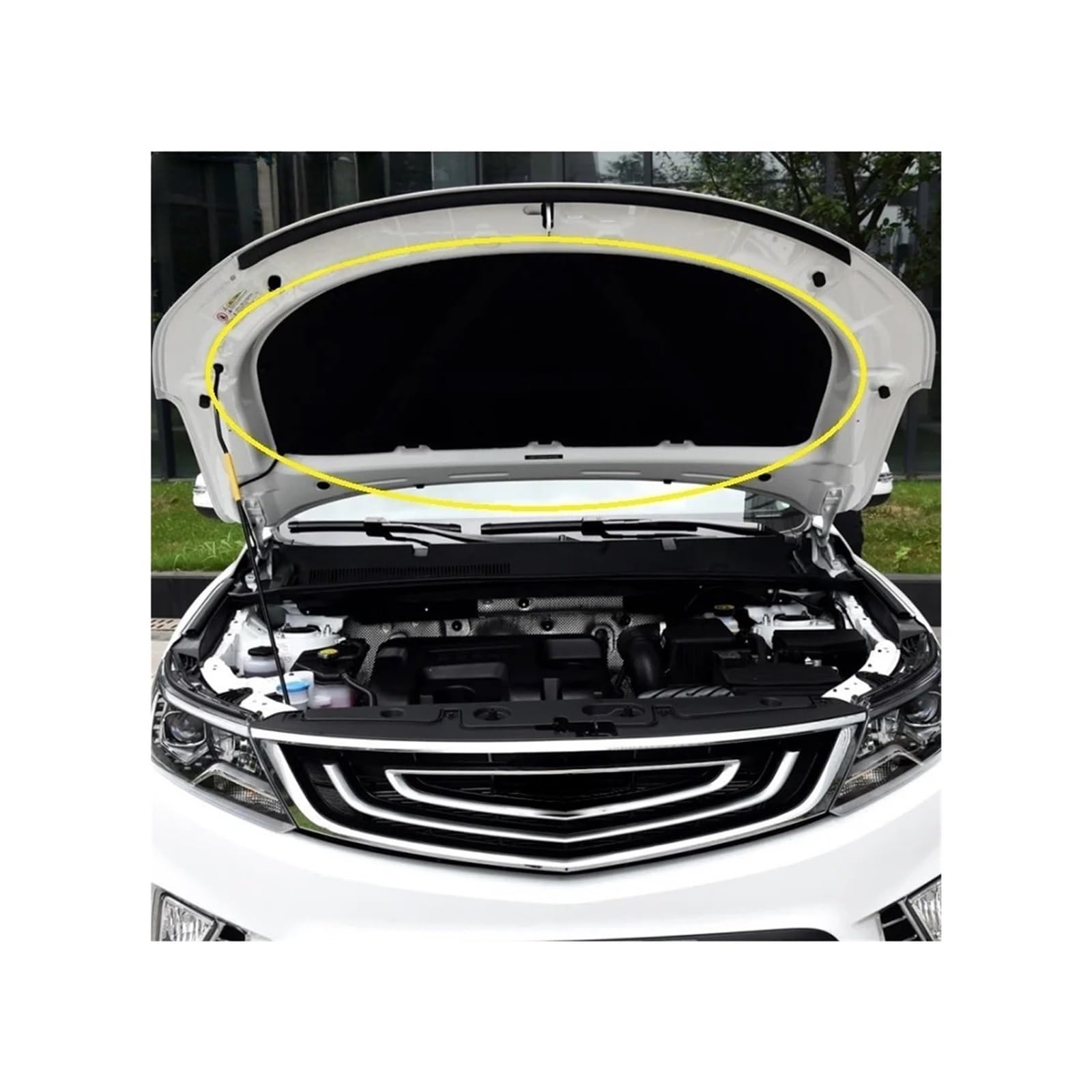 Wuqqxxqcm One Color Car Engine Hood Heat Sound Insulation Cotton Aboard,Compatible For Geely Emgrand X7,Emgrarandx7,Ex7,X6,Nl4