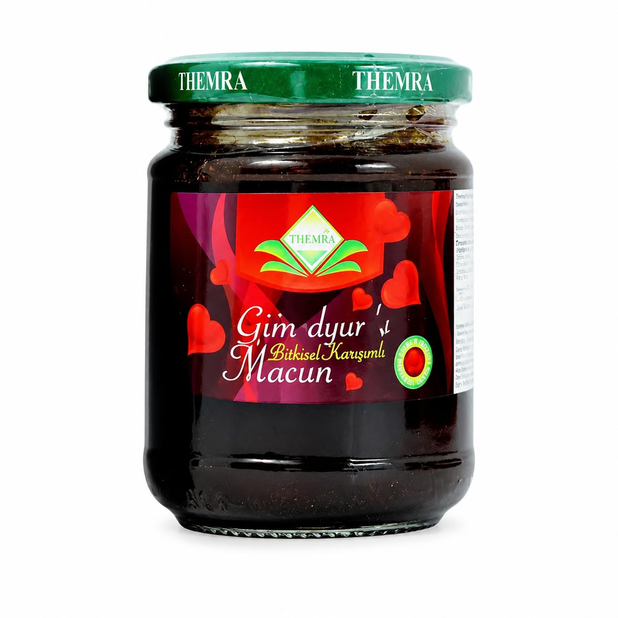 Miel Aphrodisiaque Puissant - Macun Vitalisant 240 g - Formule Concentrée au Miel et Extraits de Plantes - Énergie, Vitalité, Tonus et Bien-Être - Homme et Femme - Travail, Étude, Sport