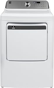 Kenmore 7.0 cu. ft. Front Load Electric Dryer - with Guard to Reduce Wrinkles & Static - Smart Sensor Drying - LED - White