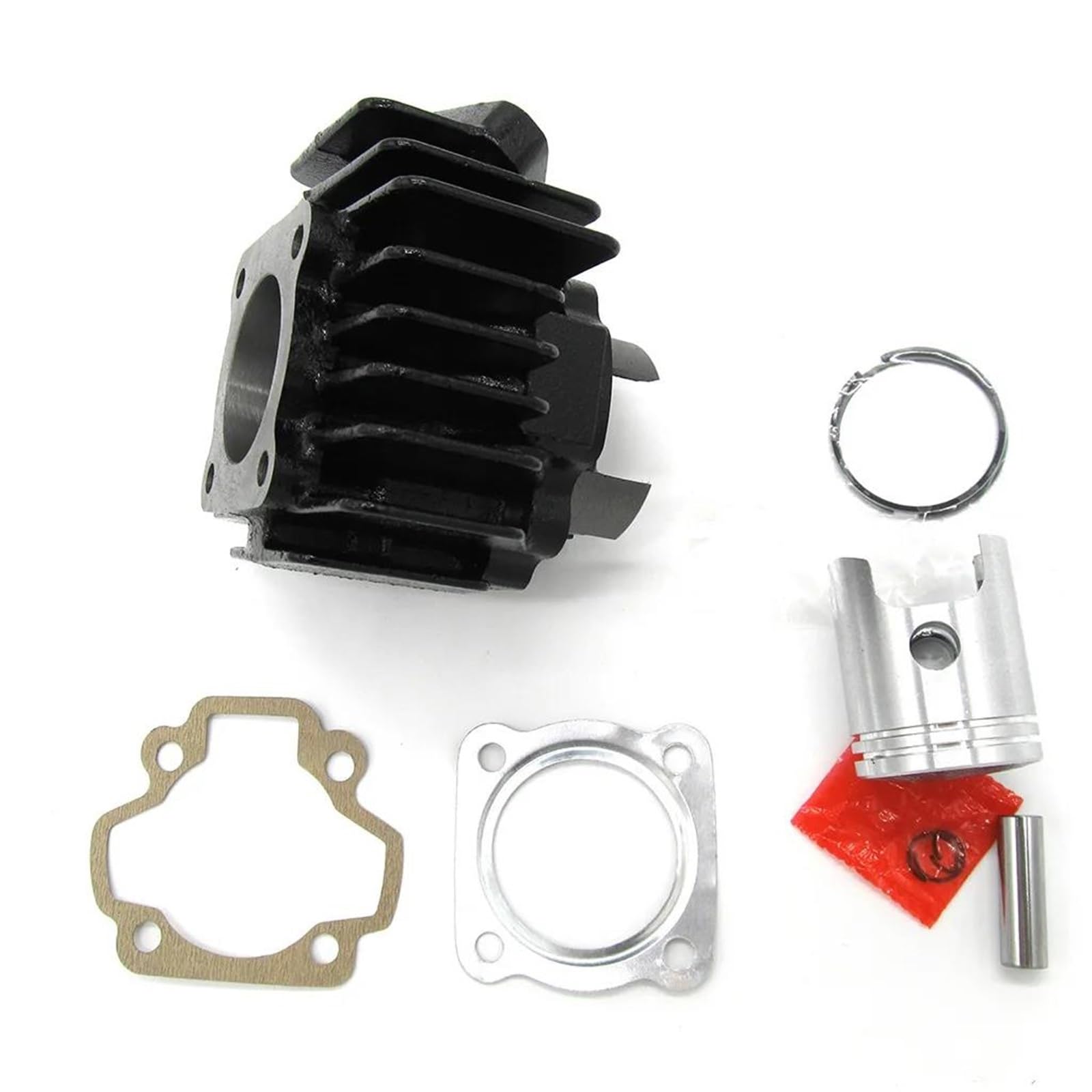 Guarnizione del Coperchio dello statore del Motore per Y&amaha PY50 PW50 QT50 Moto Revisione Corpo Cilindro con Guarnizioni Testa Pistoni Kit Riparazione Pastiglie Parti