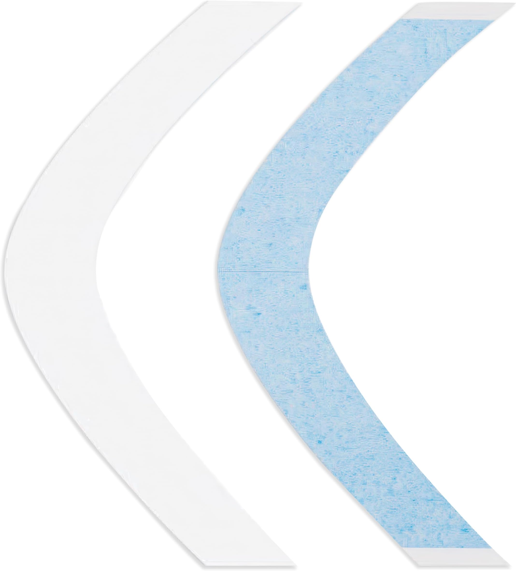 Lace Front Support Tape 5" Superwide A Contour Tabs, Double Sided Wig Tape for Lace Wigs, Toupees, and Tape in Hair Extensions Human Hair, Hypoallergenic No-Shine Hairpiece Tape, 24 Pieces