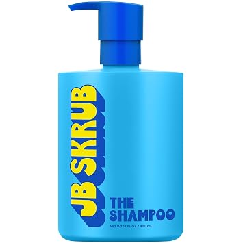 JB SKRUB Boys Shampoo for Kids, Tweens & Teens Aloe Vera & Green Tea for Healthy Hair & Scalp Sulfate-Free, Paraben-Free, Citrus Scent, 14 oz.
