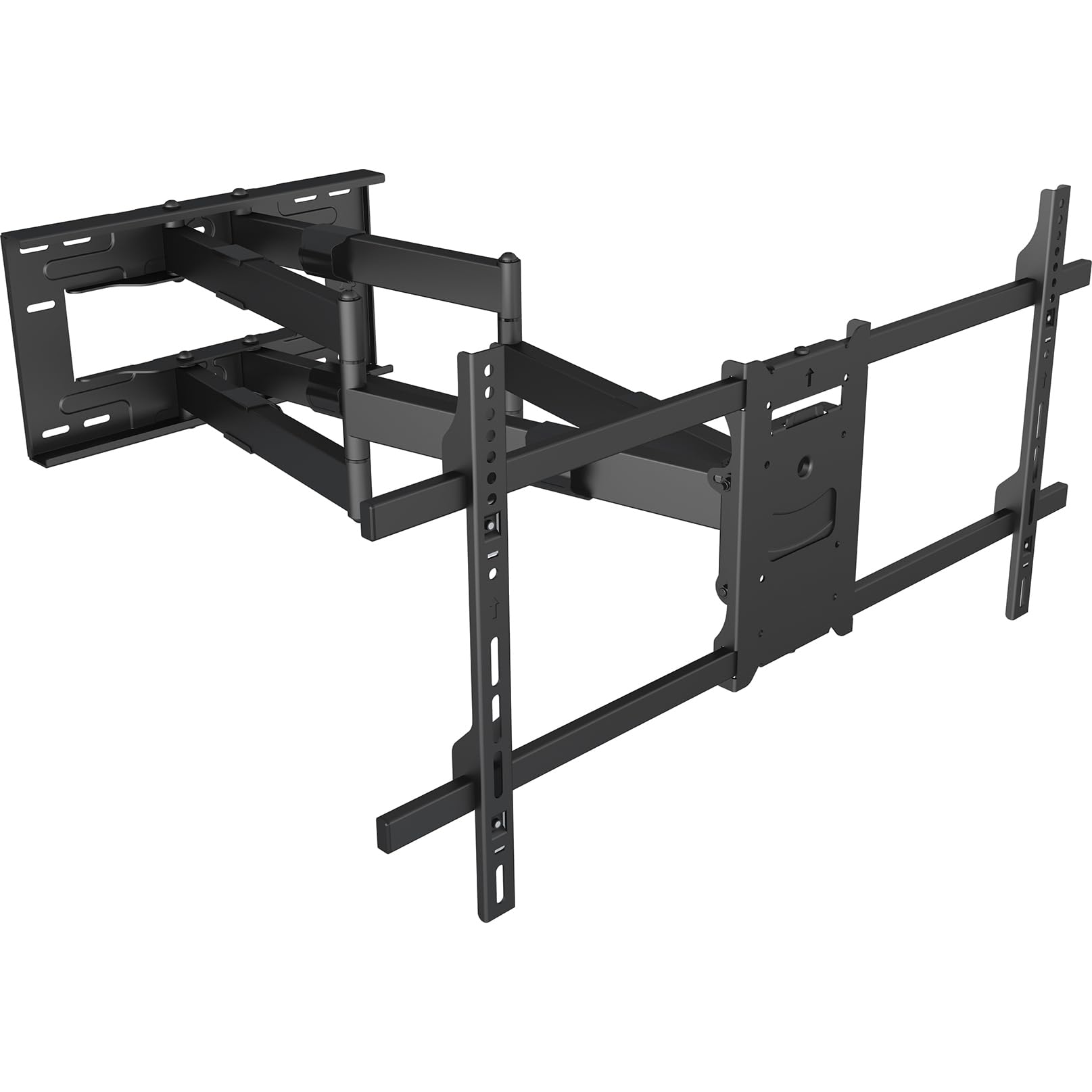 My Wall H 27-2 XL - Supporto da parete per TV allungabile, girevole, inclinabile, girevole, nero